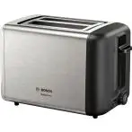 Bosch TAT3P420 tostapane 2 fetta/e 970 W Nero, Acciaio inossidabile