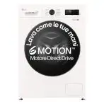 LG W4NX1085NWB Lavasciuga 8/5kg Serie X1, Classe A/E, 6 Motion Direct Drive, Wi-Fi, 1400 giri, Allergy Care, Bianca