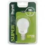 Beghelli Sfera Super LED E14 Lampadina a risparmio energetico 7 W F
