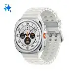 Samsung Galaxy Watch Ultra Smartwatch Galaxy AI, Resistenza estrema, Batteria a lunga durata, Sirena di emergenza, LTE, Cassa in titanio di grado aerospaziale 47mm Titanium White