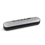 Reber 9350 N V-SLIM macchina per sottovuoto -650 mbar Nero, Argento