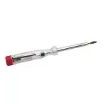 Poly Pool PP0015 tester di elettricità Rosso, Acciaio inox, Trasparente