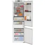 Whirlpool WHKN 3253 B4E Frigorifero combinato a incasso, Total No Frost ventilato, 55 cm, Classe E, Bianco, 38 db, h 178cm