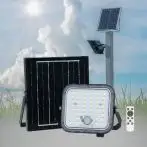 GBC Faro A Led Con Pannello Solare 1400lm 4000k  23875755