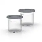 Ninja 2 vasetti per Dessert con Coperchio Grigio NC300