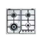 De’Longhi IF 46 ASDV SP N piano cottura Acciaio inossidabile Da incasso 58 cm Gas 4 Fornello(i)