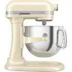 KitchenAid Impastatrice Planetaria Con Ciotola Sollevabile 6,6 L 5KSM70SHXEAC Crema