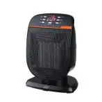 DCG Eltronic PTC180 stufetta elettrica Interno Nero, Arancione 1800 W Riscaldatore ambiente elettrico con ventilatore