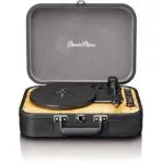 Lenco TT-116BK Giradischi Gpo Attache (Nero) A Valigetta Retro Con Usb Funzione Record
