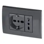 POLYPOOL PP6094.1X presa energia 2x AC Antracite
