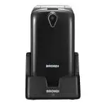 BRONDI AMICOCOMFORTNEROOPACO Brondi Amico Comfort 7,11 cm (2.8) Nero,  Argento Telefono per anziani