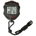 Lowell JT-5411R orologio sportivo Nero, Rosso