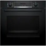 Bosch Serie 4 HQA574BB3 Forno da incasso con vapore 60 x 60 cm Nero Classe A+