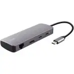 Trust Adattatore Dalyx 8-in-1 Multiporta AD