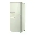 DCG Eltronic MF110CCDP Frigorifero con Congelatore Libera installazione Doppia Porta 110 L Panna