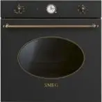 Smeg SF68C1AO Forno ventilato Incasso 60cm Classe A Colore Nero