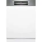 Bosch SMI2HTS06E Serie 2, Classe C, Lavastoviglie da incasso con frontalino, 60 cm, Acciaio spazzolato