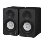 Yamaha HS3 Black Coppia Casse Amplificate RCA Jack XLR 52W 2vie T1,9 W9 BassReflex