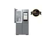 Samsung RF65DG9H0ESR Frigorifero Side By Side Libera Installazione 636 L E Acciaio inossidabile