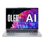 Acer Swift Go 14 SFG14-73-540H Intel Core Ultra 5 125U Computer portatile 35,6 cm (14") WQXGA+ 16 GB LPDDR5x-SDRAM 512 GB SSD Wi-Fi 6 (802.11ax) Windows 11 Home Argento