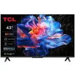 TCL Serie Smart TV 4K Ultra HD 43" 43P69K, Dolby Audio, HDR10+, Google TV