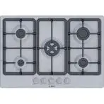 Bosch Serie 4 PGQ7B5K90 Piano cottura a gas 75 cm 5 fuochi Acciaio Inox