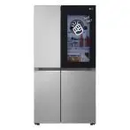 LG InstaView GSVV80PYLL frigorifero side-by-side Libera installazione 655 L E Argento