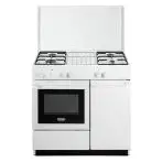 De Longhi SGGW854 N EDM Cucina a gas Libera installazione 86m 4 fuochi 10700W con forno elettrico 42l Bianco [SGGW 854 N EDM]