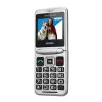 Brondi AMICO TUO 4G 6,1 cm (2.4") Nero, Metallico Telefono per anziani