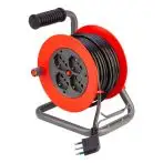 POLYPOOL PP2707 prolunghe e multiple 10 m 4 presa(e) AC Nero, Arancione