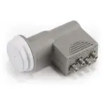 TELE System TS401F convertitori abbassatore di frequenza Low Noise Block (LNB) 10,7 - 11,7 GHz Grigio, Bianco