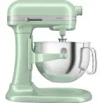 KitchenAid 5KSM60SPXEPT Sbattitore con base 375 W Verde, Grigio, Acciaio inox
