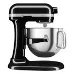 KitchenAid 5KSM70SHXEOB Sbattitore con base 375 W Nero, Grigio, Acciaio inox