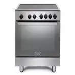 De’Longhi DMX 64 INL cucina A Elettrico Piano cottura a induzione Nero, Acciaio inox