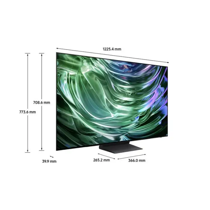 Samsung QE55S90DAEXZT Televisione Smart TV 55 Pollici Oled 4K Dolby Atmos Graphite Black Processore NQ4 AI GEN2 Self-illuminating pixels Laser Slim Design , 153325 , Immagine 3