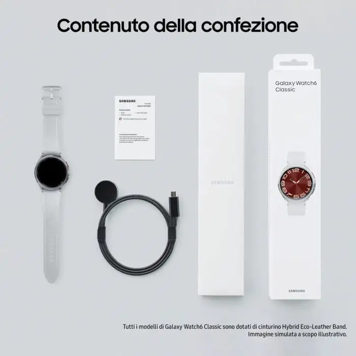 Samsung Galaxy Watch6 Classic (Bluetooth, 43mm) , 148309 , Immagine 6