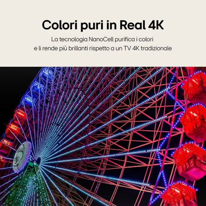 LG 75NANO82T6B Televisione Smart TV 75 Pollici Led 4K NANOcell Serie NANO82 3 HDMI , 153448 , Immagine 2