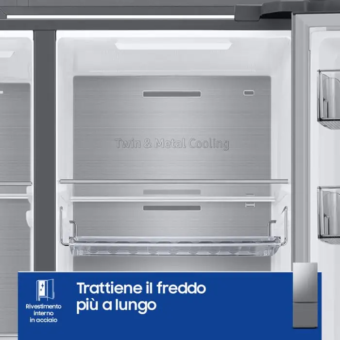 Samsung RB53DG706CS9 frigorifero con congelatore Libera installazione 538 L C Metallico, Stainless steel , 152157 , Immagine 7