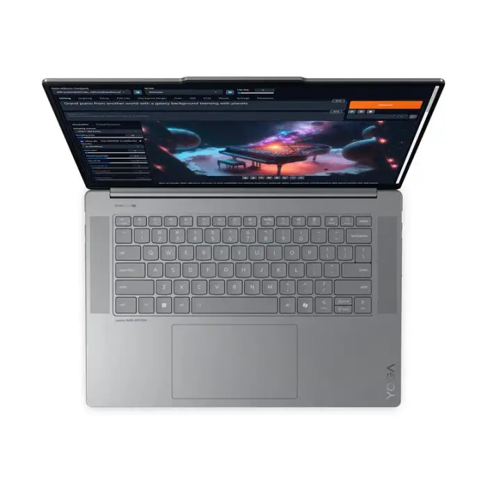 Lenovo Yoga Slim 7 15ILL9 Intel Core Ultra 7 256V Computer portatile 38,9 cm (15.3&quot;) Touch screen 2.8K 16 GB LPDDR5x-SDRAM 1 TB SSD Wi-Fi 7 (802.11be) Windows 11 Home Grigio , 157352 , Immagine 7
