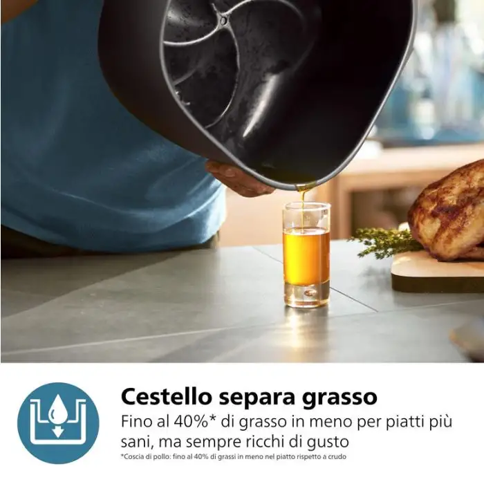 Philips 3000 series NA332/00 Airfryer 6.2L, Friggitrice ad aria 16 in 1 App ricettario , 157489 , Immagine 13