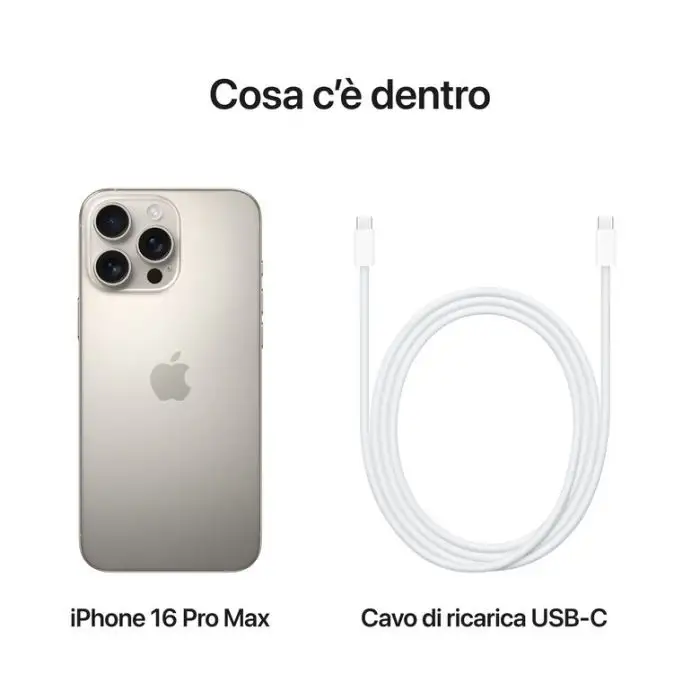 Apple iPhone 16 Pro Max 1TB Titanio Naturale , 155475 , Immagine 9