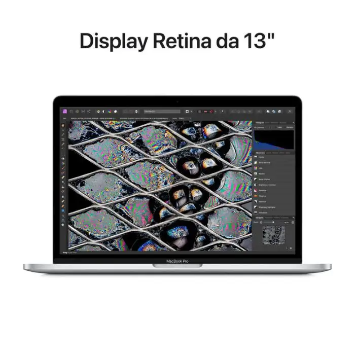 Apple MacBook Pro 13&quot; M2 8-core CPU 10-core GPU 256GB SSD - Argento , 142902 , Immagine 4
