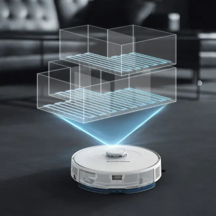 Rowenta X-Plorer RR8577WH Aspirapolvere Robot Senza sacchetto Bianco , 147457 , Immagine 6