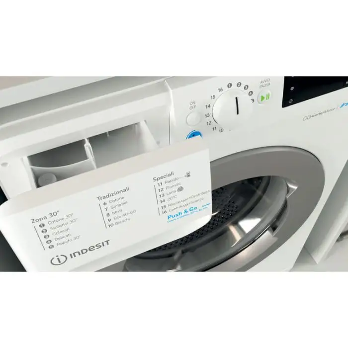 Indesit BWE 101486X WS IT lavatrice Caricamento frontale 10 kg 1400 Giri/min Bianco , 150308 , Immagine 9