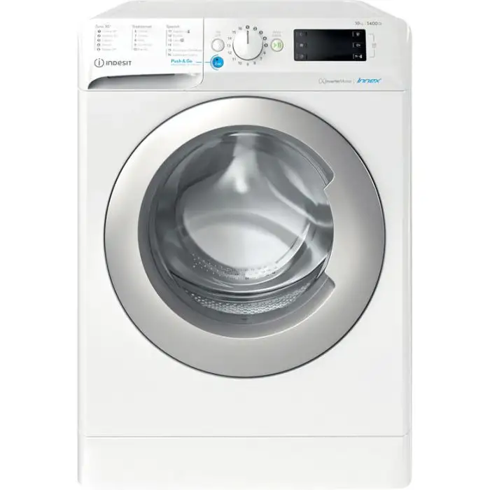 Indesit BWE 101486X WS IT lavatrice Caricamento frontale 10 kg 1400 Giri/min Bianco , 150308 , Immagine 2
