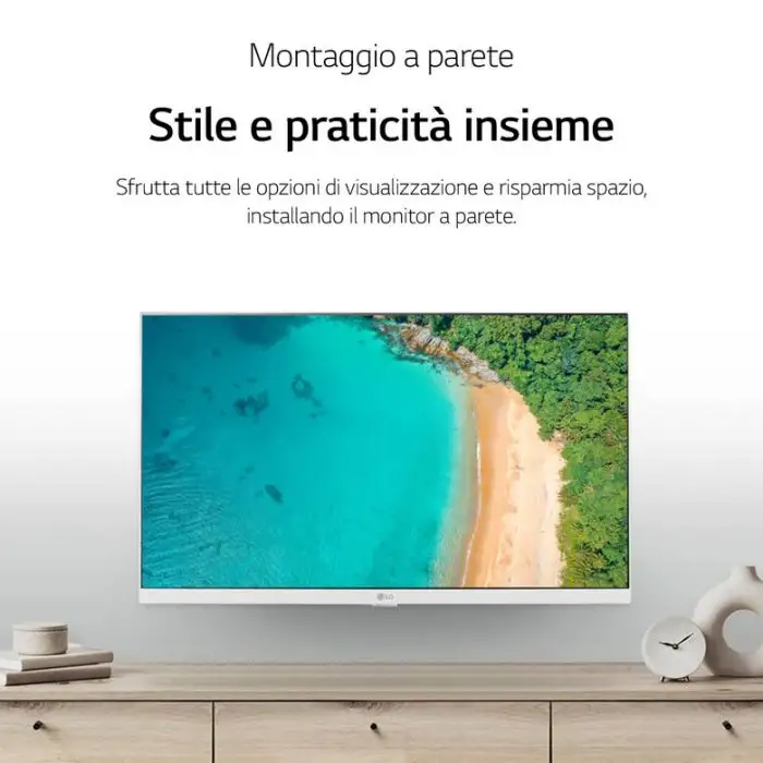 LG 27TQ615S Televisione Smart TV 27 Pollici Led Full Hd Web-Os Bianco , 153170 , Immagine 12
