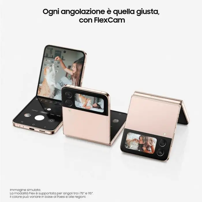 Samsung Galaxy Z Flip4 256GB Bora Purple RAM 8GB Display 1,9&quot; Super AMOLED/6,7&quot; Dynamic AMOLED 2X , 142897 , Immagine 13