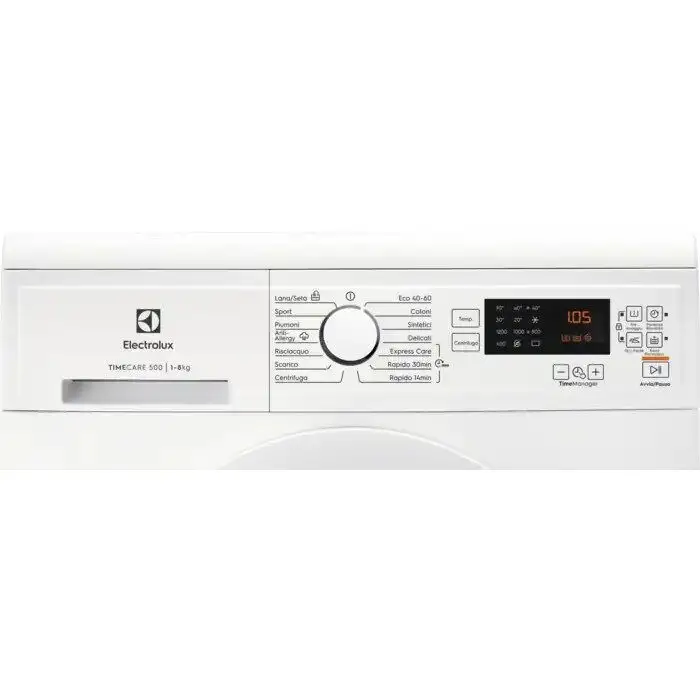 Electrolux EW2F5W82 lavatrice Caricamento frontale 8 kg 1151 Giri/min A Bianco , 143059 , Immagine 3