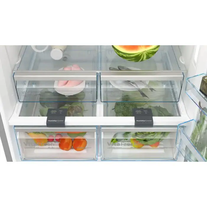 Bosch Serie 6 KGN86AIDR frigorifero con congelatore Libera installazione 631 L D Acciaio inossidabile , Grandi Elettrodomestici , 144912 , Immagine 3