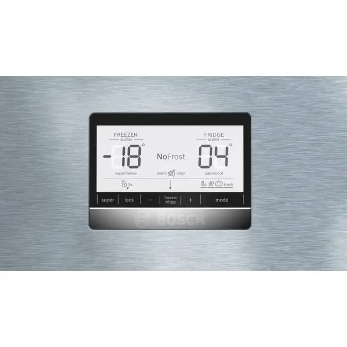 Bosch Serie 6 KGN86AIDR frigorifero con congelatore Libera installazione 631 L D Acciaio inossidabile , Grandi Elettrodomestici , 144912 , Immagine 5